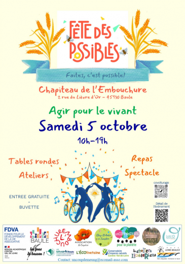 Affiche fete des possibles