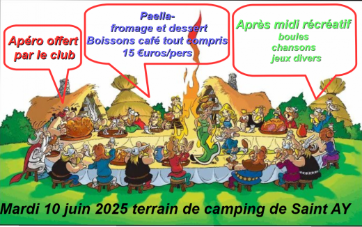 Pique nique fin saison juin 2025